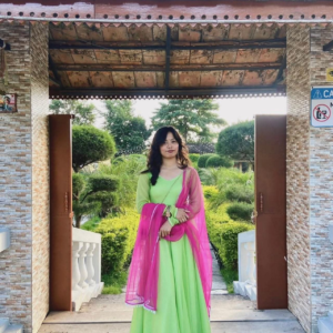 Green Designer Lehenga