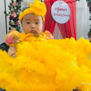Baby Girl Yellow Dress Sets